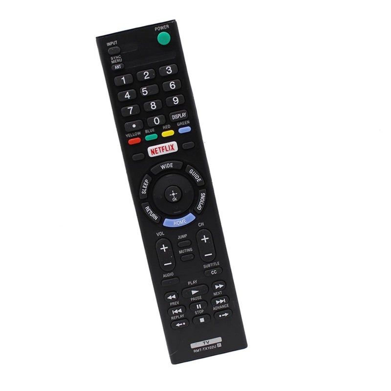 uehba New Replaced RMT-TX102U Remote Control for Sony KDL-32W600D KDL-40W650D KDL-48W650D KDL32W600D KDL40W650D KDL48W650D - Image 1